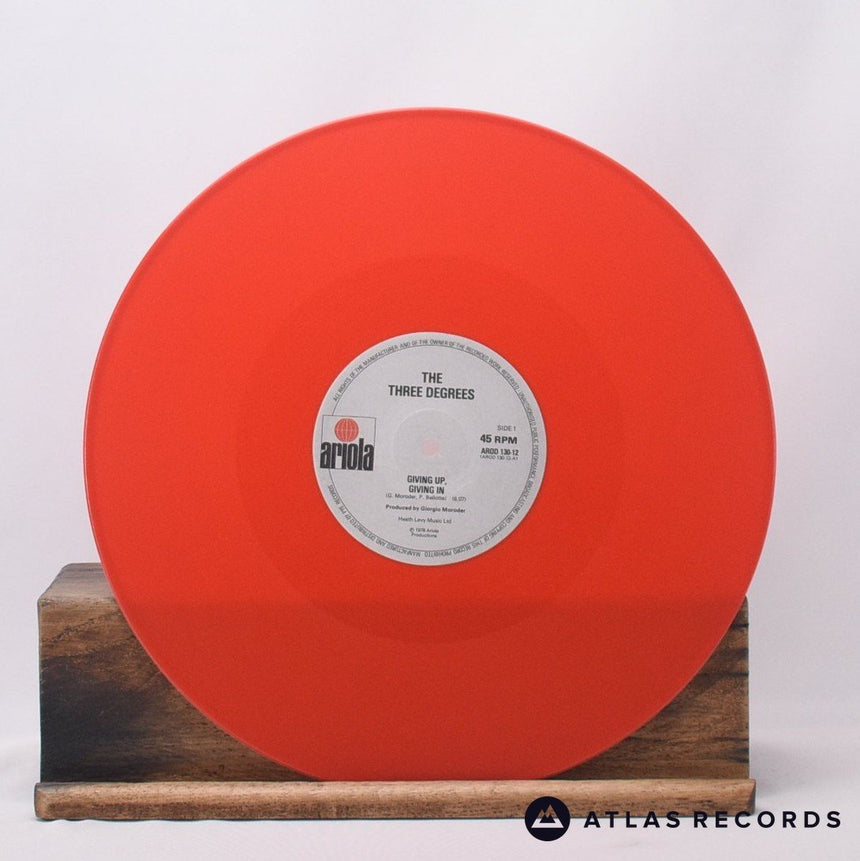 The Three Degrees - Giving Up - Giving In - 12" Vinyl Record - VG+/EX