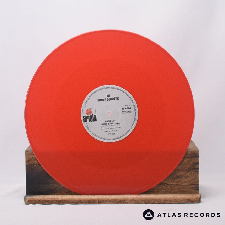 The Three Degrees - Giving Up - Giving In - 12" Vinyl Record - VG+/EX