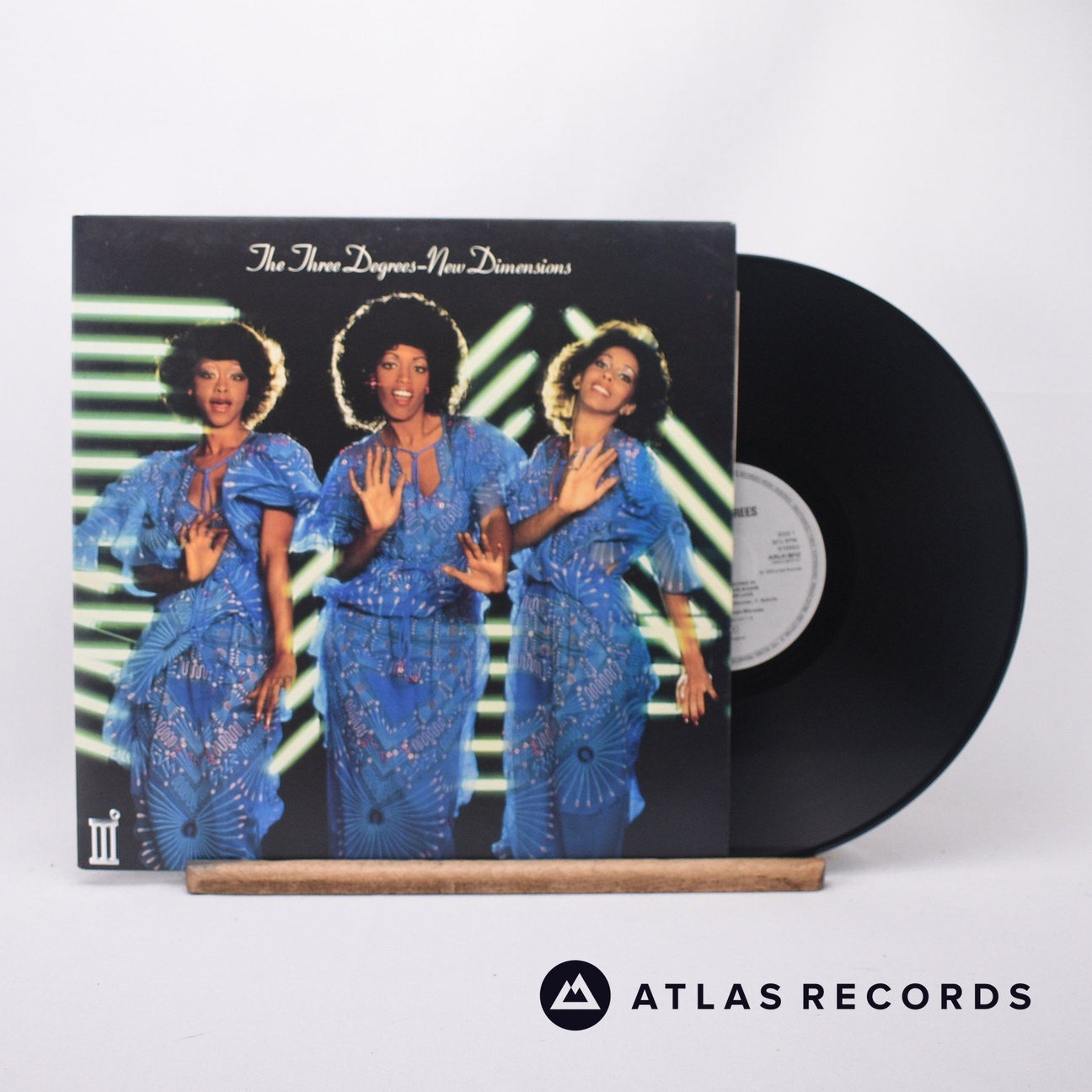 The Three Degrees New Dimensions LP Vinyl Record - Front Cover & Record