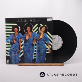 The Three Degrees New Dimensions LP Vinyl Record - Front Cover & Record