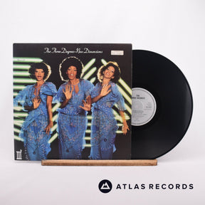 The Three Degrees New Dimensions LP Vinyl Record - Front Cover & Record