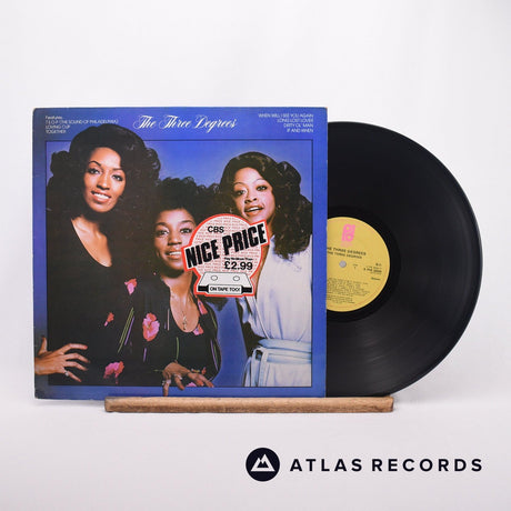 The Three Degrees The Three Degrees LP Vinyl Record - Front Cover & Record