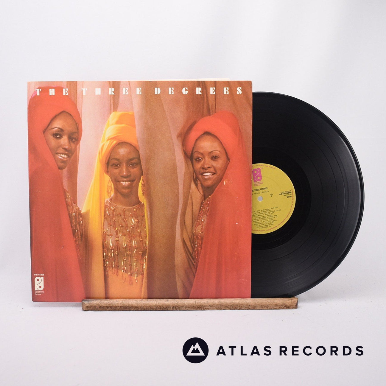 The Three Degrees The Three Degrees LP Vinyl Record - Front Cover & Record