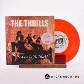 The Thrills Not For All The Love In The World 7" Vinyl Record - Front Cover & Record