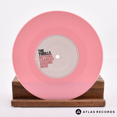 The Thrills - Nothing Changes Around Here - Pink 7" Vinyl Record - NM/NM