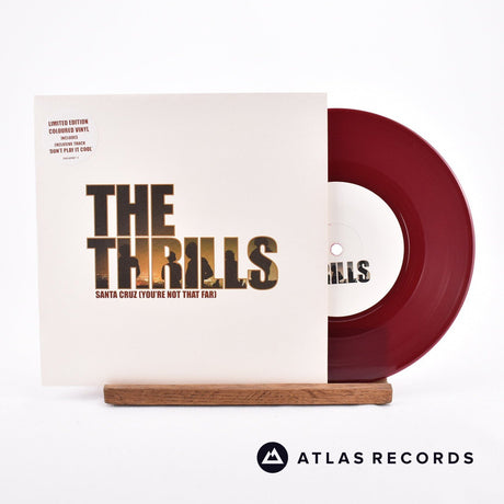The Thrills Santa Cruz 7" Vinyl Record - Front Cover & Record