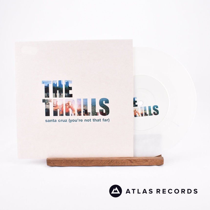 The Thrills Santa Cruz 7" Vinyl Record - Front Cover & Record