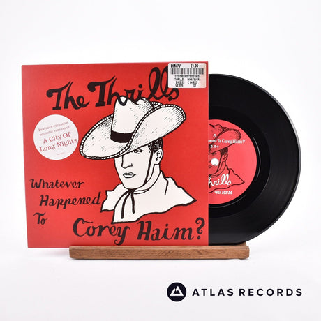 The Thrills Whatever Happened To Corey Haim? 7" Vinyl Record - Front Cover & Record