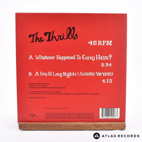 The Thrills - Whatever Happened To Corey Haim? - 7" Vinyl Record - EX/EX