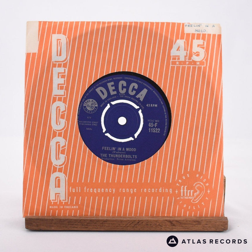 The Thunderbolts - Fugitive - 7" Vinyl Record - VG+/VG+