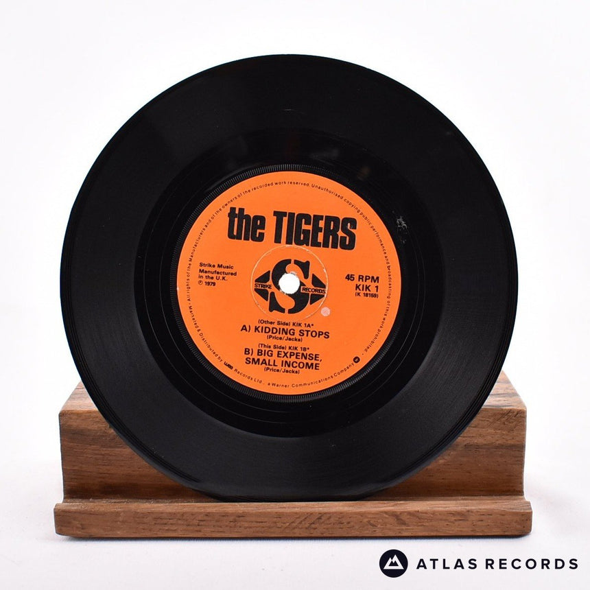 The Tigers - Kidding Stops - Reissue 7" Vinyl Record - VG/VG+