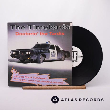 The Timelords Doctorin' The Tardis 12" Vinyl Record - Front Cover & Record