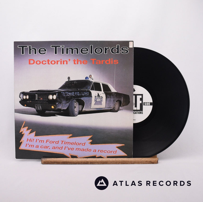 The Timelords Doctorin' The Tardis 12" Vinyl Record - Front Cover & Record