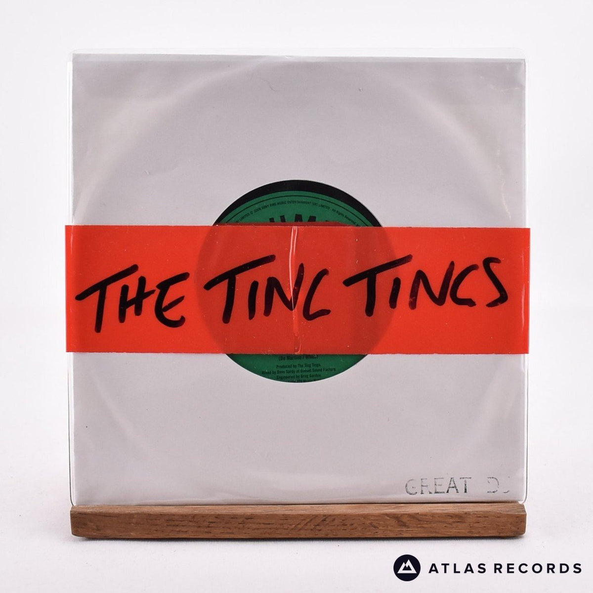 The Ting Tings Great DJ 7" Vinyl Record - Front Cover & Record