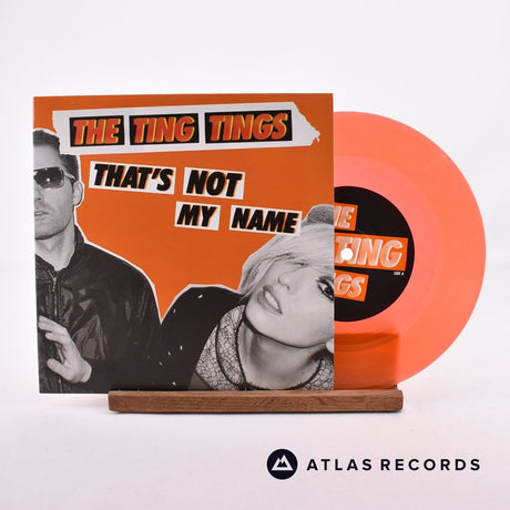 The Ting Tings That's Not My Name 7" Vinyl Record - Front Cover & Record