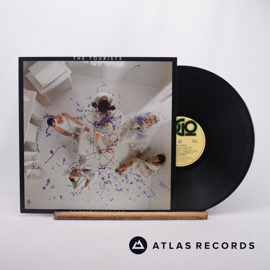 The Tourists Reality Effect LP Vinyl Record - Front Cover & Record