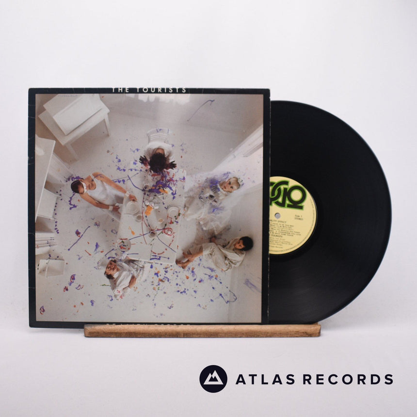 The Tourists Reality Effect LP Vinyl Record - Front Cover & Record