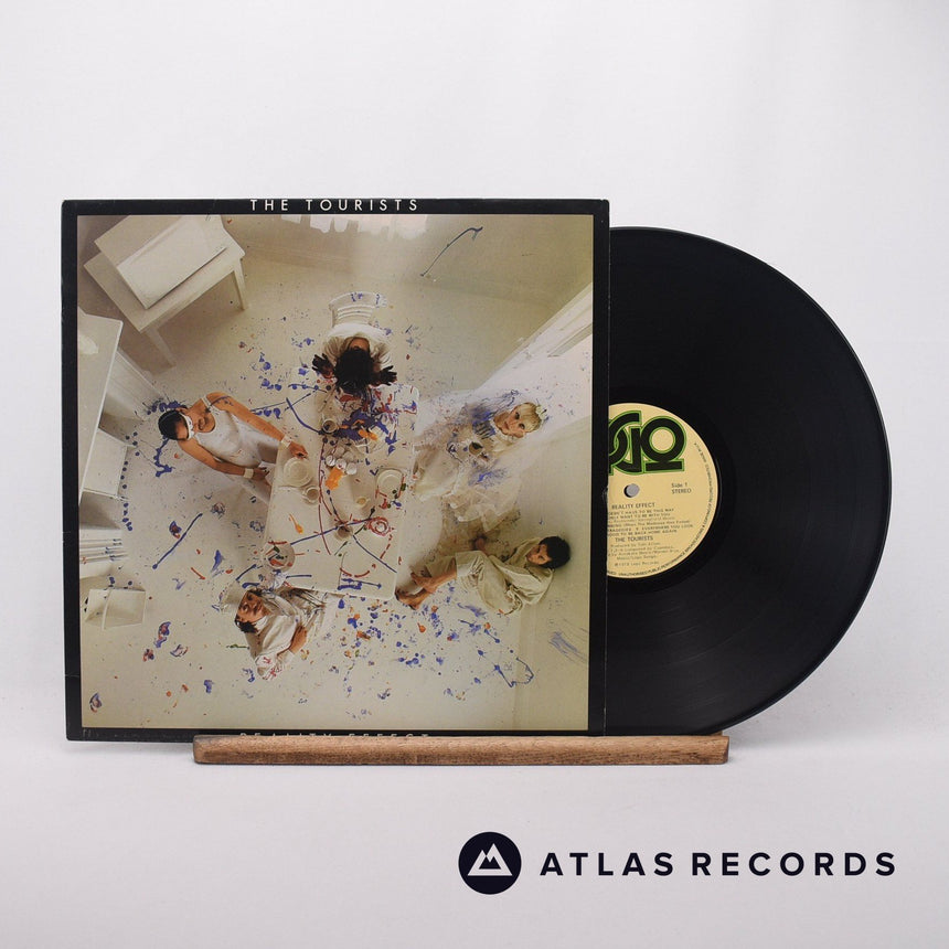 The Tourists Reality Effect LP Vinyl Record - Front Cover & Record