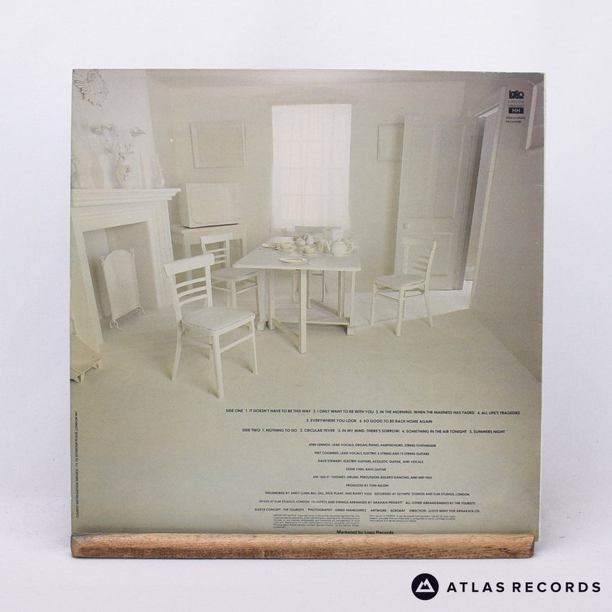 The Tourists - Reality Effect - A-2 B-2 LP Vinyl Record - EX/VG+