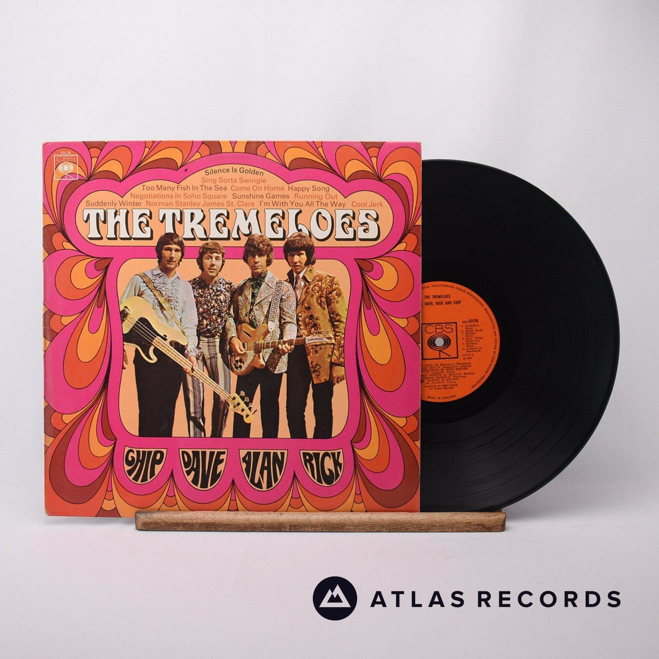 The Tremeloes Alan, Dave, Rick And Chip LP Vinyl Record - Front Cover & Record