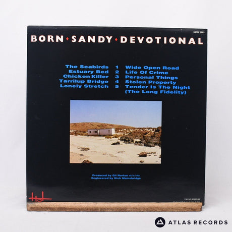 The Triffids - Born Sandy Devotional - Lyric Sheet LP Vinyl Record - EX/EX