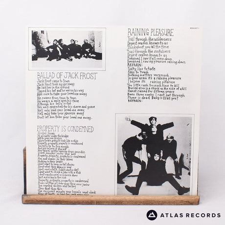 The Triffids - Raining Pleasure - Lyric Sheet Mpo A1 B1 12" Vinyl Record - EX/NM