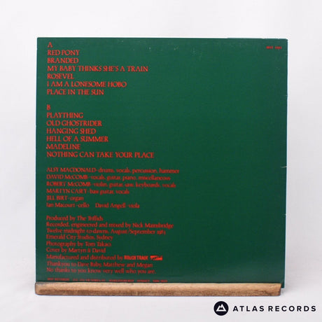 The Triffids - Treeless Plain - Lyric Sheet Mpo LP Vinyl Record - EX/EX