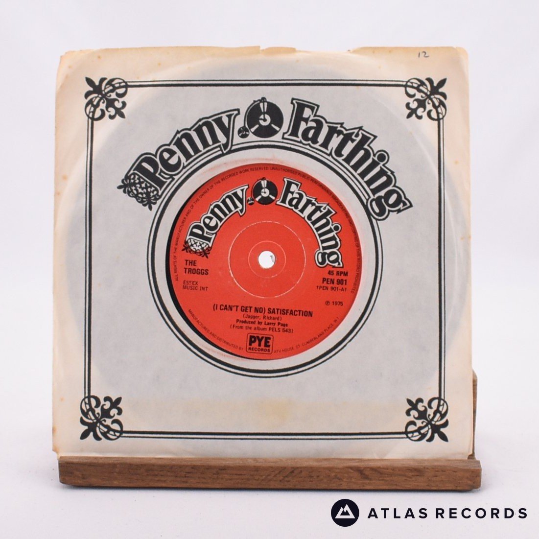The Troggs (I Can't Get No) Satisfaction 7" Vinyl Record - In Sleeve