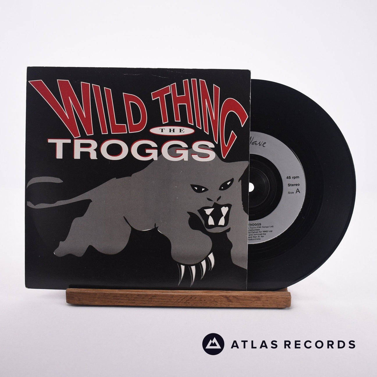 The Troggs Wild Thing 7" Vinyl Record - Front Cover & Record