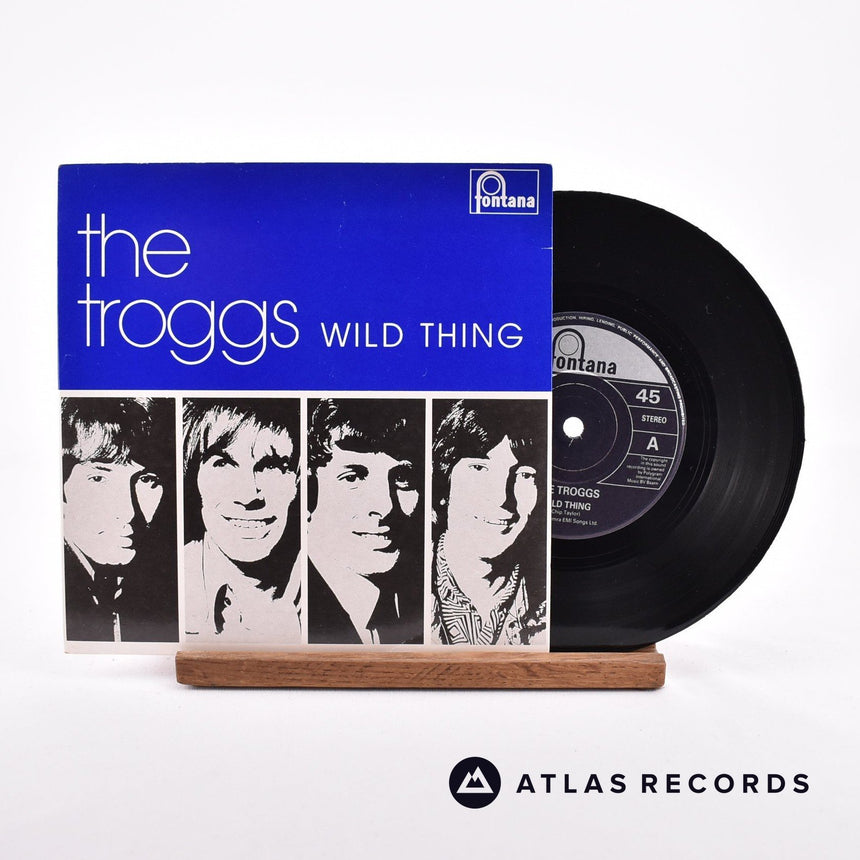The Troggs Wild Thing 7" Vinyl Record - Front Cover & Record