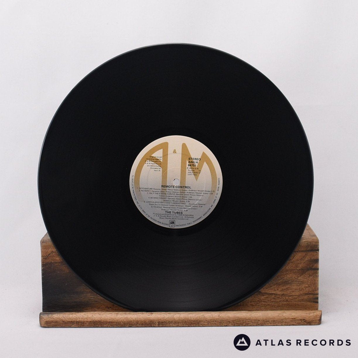 The Tubes Remote Control LP Vinyl Record EX/EX – Atlas Records