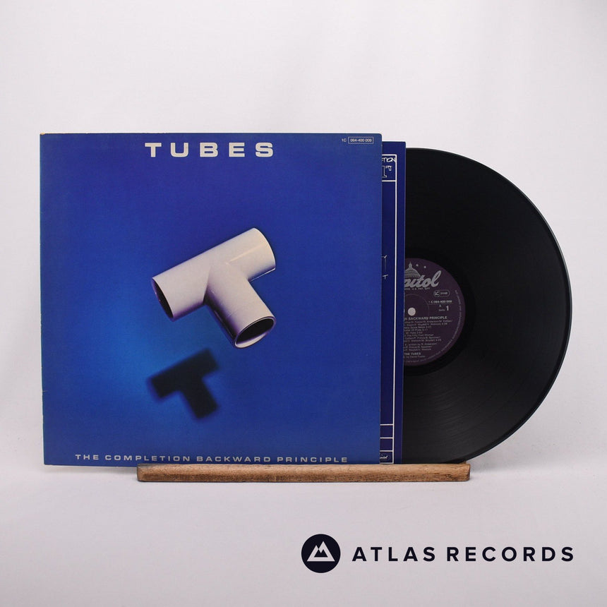 The Tubes The Completion Backward Principle LP Vinyl Record - Front Cover & Record