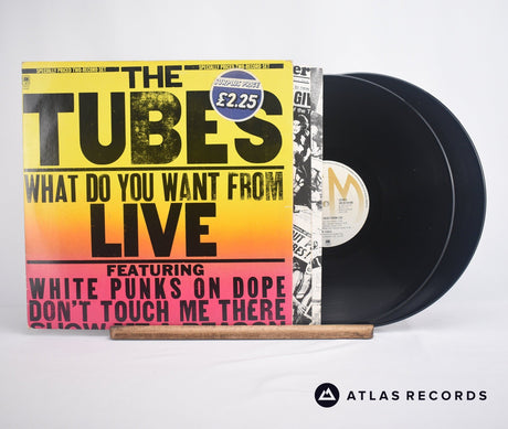 The Tubes What Do You Want From Live Double LP Vinyl Record - Front Cover & Record