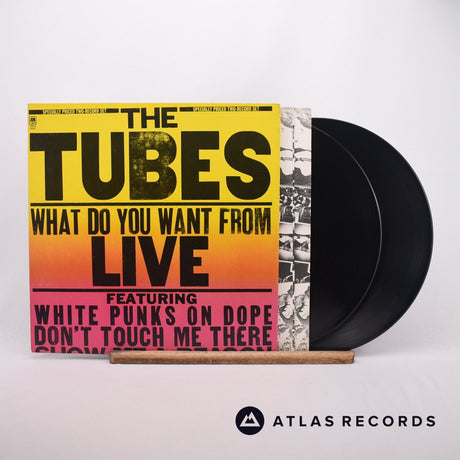 The Tubes What Do You Want From Live 2 x LP Vinyl Record - Front Cover & Record