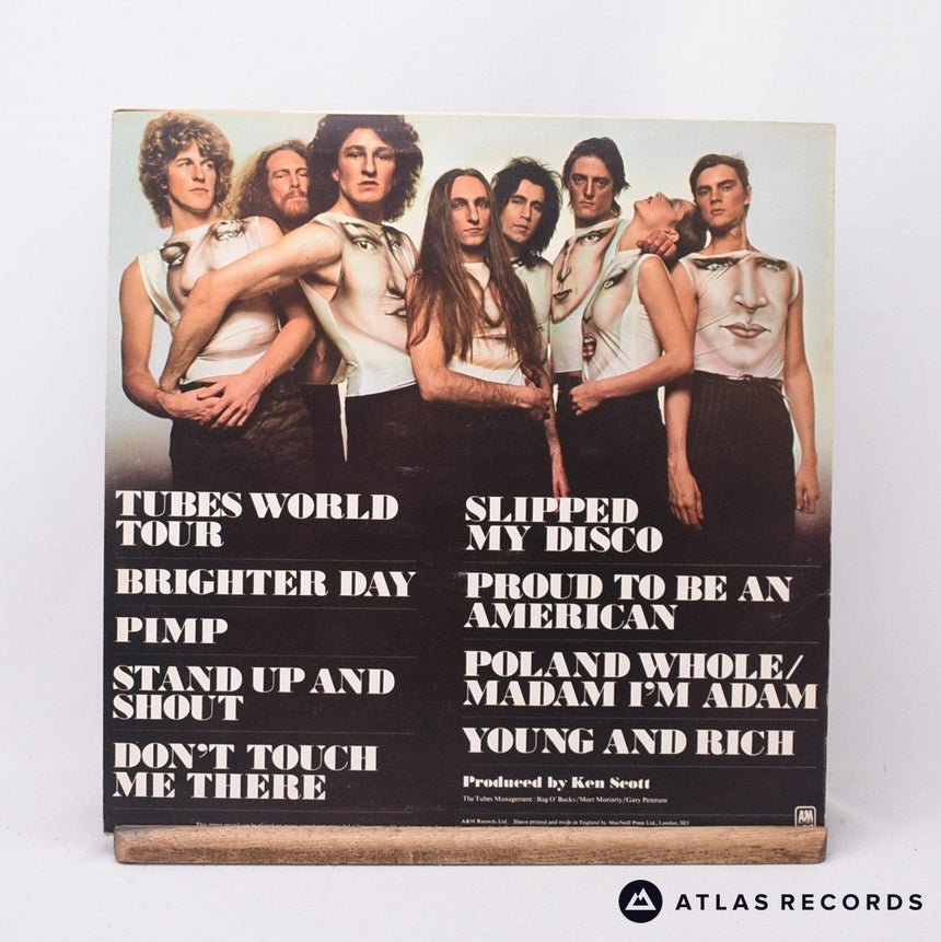 The Tubes - Young And Rich - Insert LP Vinyl Record - EX/EX