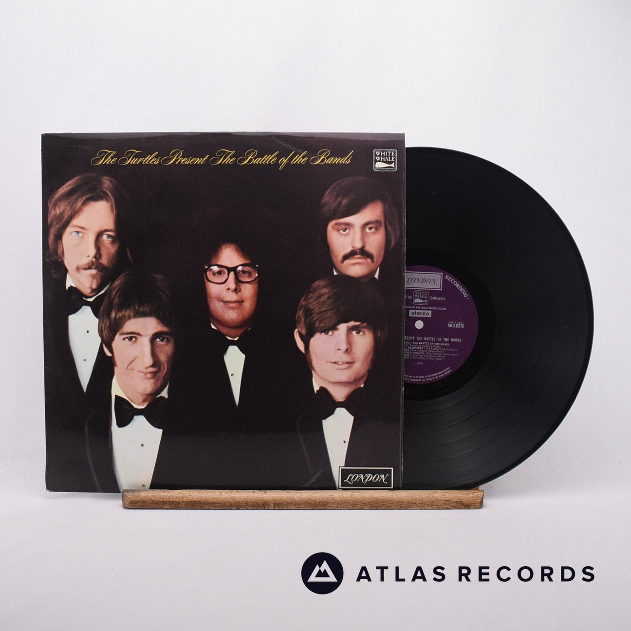 The Turtles Present The Battle Of The Bands LP Vinyl Record - Front Cover & Record