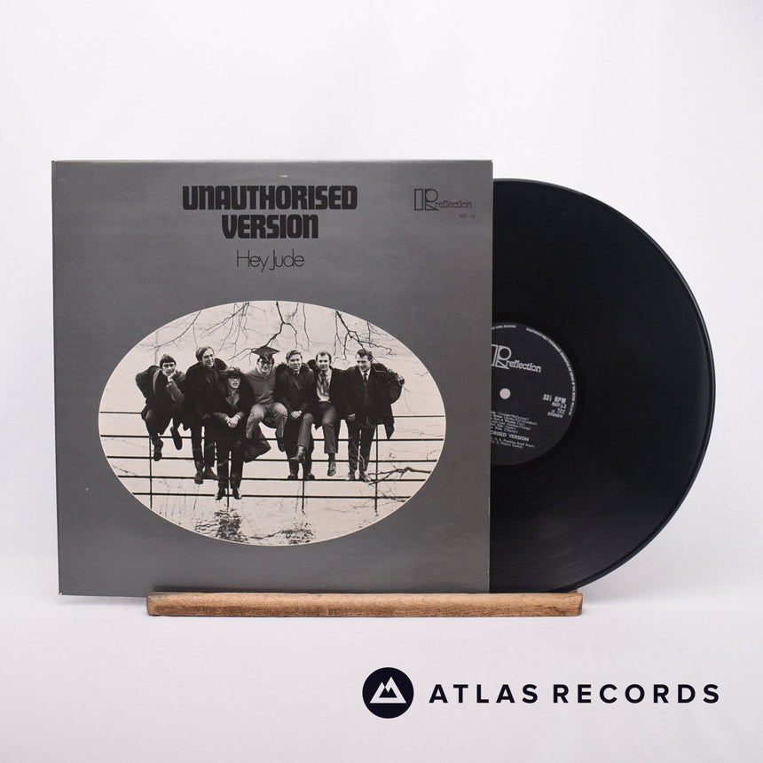 The Unauthorised Version Hey Jude LP Vinyl Record - Front Cover & Record
