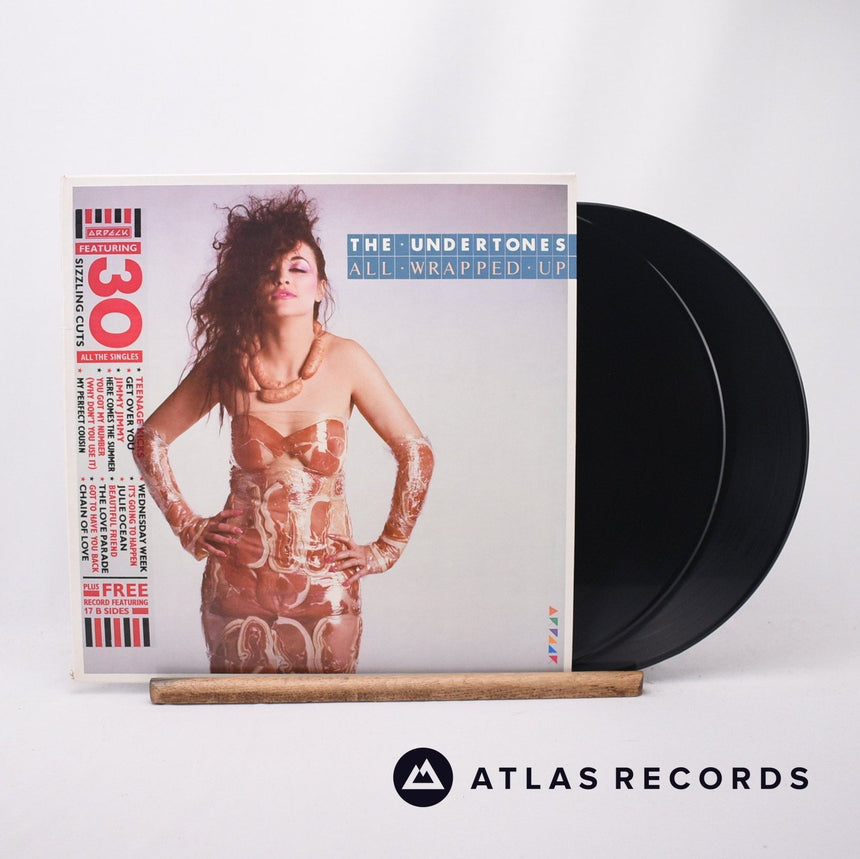 The Undertones All Wrapped Up 2 x LP Vinyl Record - Front Cover & Record