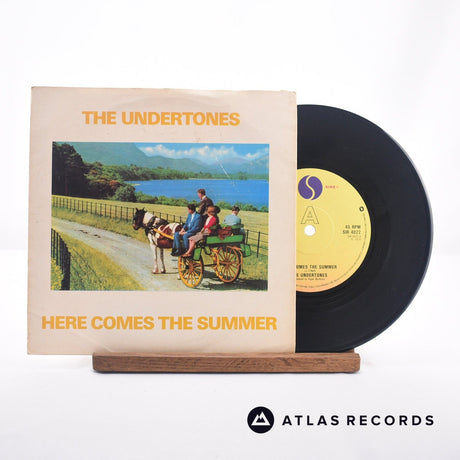 The Undertones Here Comes The Summer 7" Vinyl Record - Front Cover & Record
