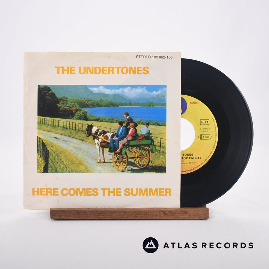 The Undertones Here Comes The Summer 7" Vinyl Record - Front Cover & Record