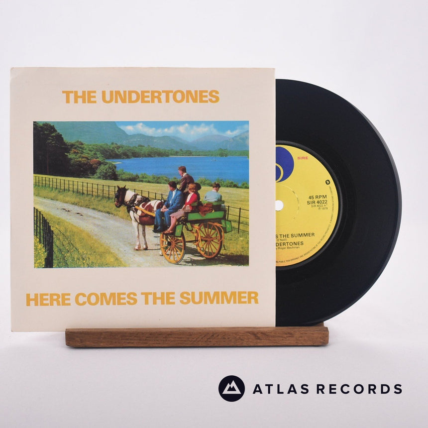 The Undertones Here Comes The Summer 7" Vinyl Record - Front Cover & Record