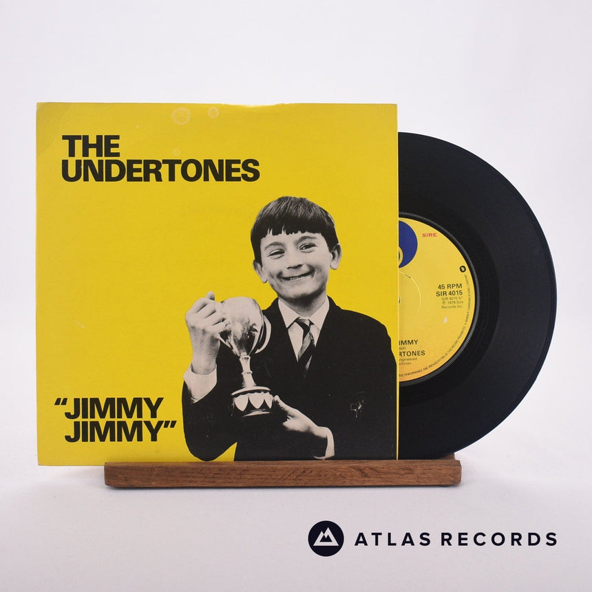 The Undertones Jimmy Jimmy 7" Vinyl Record - Front Cover & Record