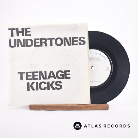 The Undertones Teenage Kicks 7" Vinyl Record - Front Cover & Record