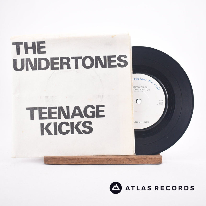 The Undertones Teenage Kicks 7" Vinyl Record - Front Cover & Record