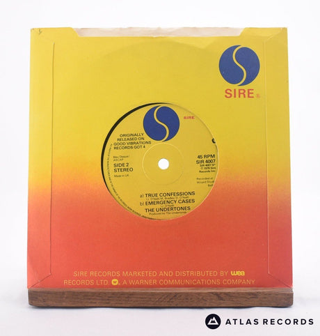 The Undertones - Teenage Kicks - 7" Vinyl Record - EX/EX