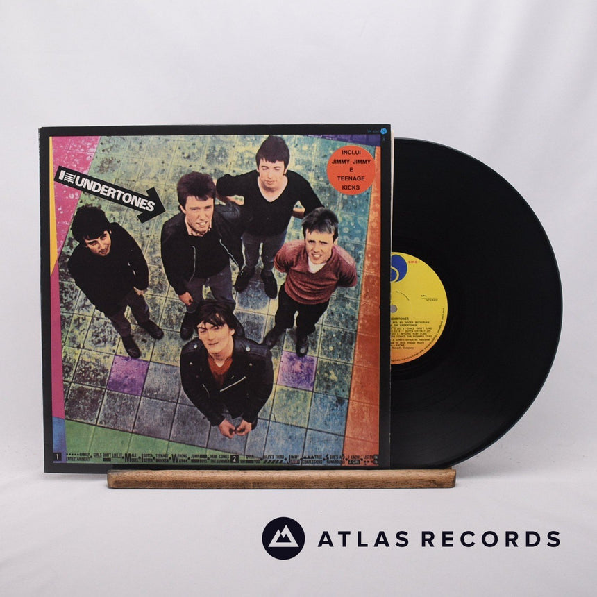 The Undertones The Undertones LP Vinyl Record - Front Cover & Record