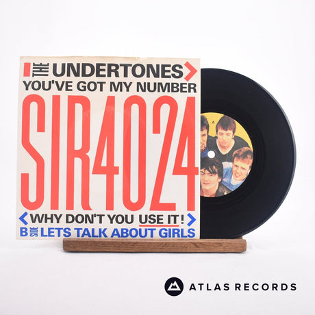 The Undertones You've Got My Number < Why Don't You Use It! > 7" Vinyl Record - Front Cover & Record