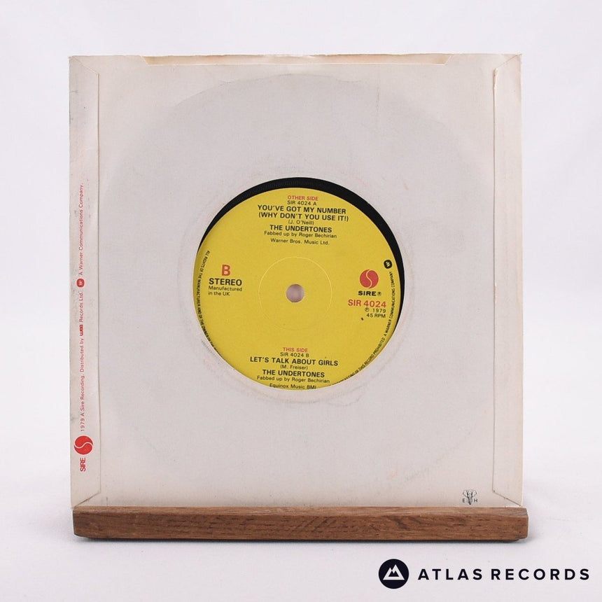 The Undertones - You've Got My Number < Why Don't You Use It! > - 7" Vinyl Record - VG+/EX