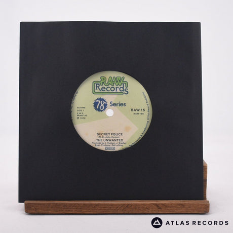 The Unwanted Secret Police 7" Vinyl Record - In Sleeve