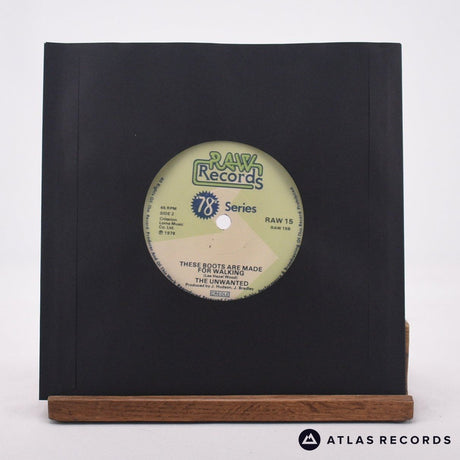 The Unwanted - Secret Police - 7" Vinyl Record - VG+